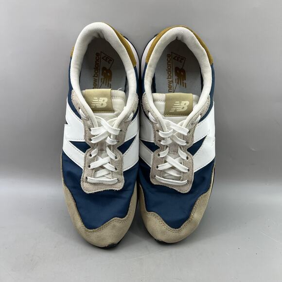 New Balance 237 Running Shoes Men Size 10 D Blue Tan Suede Comfort Low Sneakers main image 7